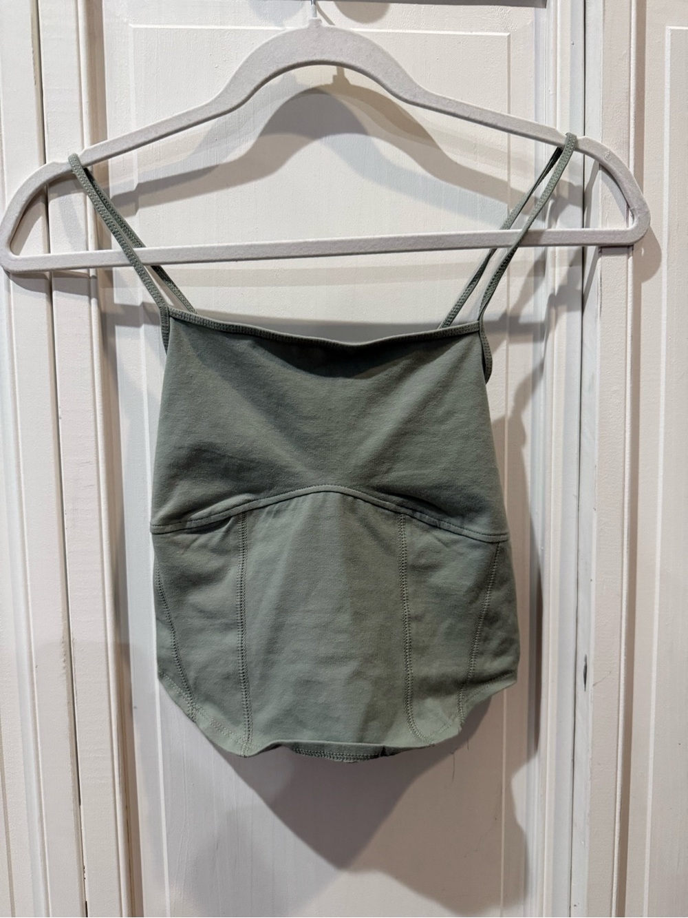 Abound Olive Green Adjustable-Strap Camisole